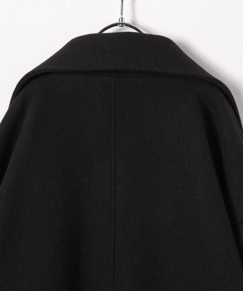 GLOBAL WORK（グローバルワーク）の「軽やかストレッチミドルコート/AND YUA ANY/115794（チェスターコート・キッズ・アイボリー/ブラック・150cm/160cm）」の17枚目の写真