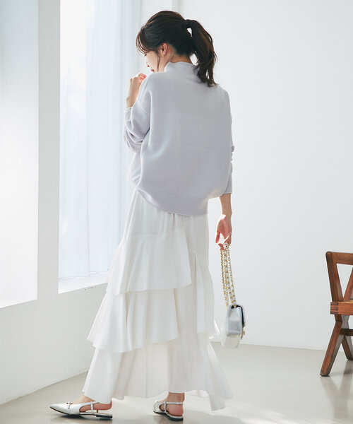 La boutique BonBon（ラブティックボンボン）の「スリングバックベルトサンダル（サンダル・レディース・シルバー/ブラック・23.5cm/24cm/23cm）」の21枚目の写真