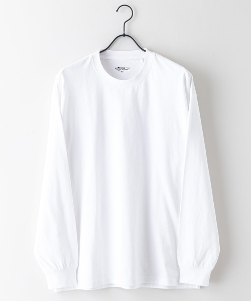 ragged mountain(ラギットマウンテン)の「【RAGGED MOUNTAIN/ラギットマウンテン】バックプリント ロングスリーブTシャツ(Tシャツ/カットソー・メンズ・ブラック/ホワイト/カーキ/グレイッシュブルー・X-LARGE/LARGE/MEDIUM)」の5枚目の写真