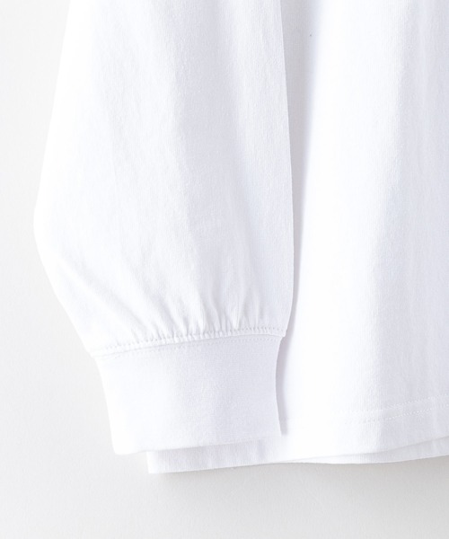 ragged mountain(ラギットマウンテン)の「【RAGGED MOUNTAIN/ラギットマウンテン】バックプリント ロングスリーブTシャツ(Tシャツ/カットソー・メンズ・ブラック/ホワイト/カーキ/グレイッシュブルー・X-LARGE/LARGE/MEDIUM)」の9枚目の写真