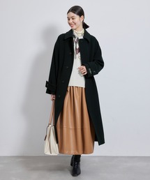 ROPE' PICNIC | JAPAN FABRICスタンドカラーロングコート(その他アウター)