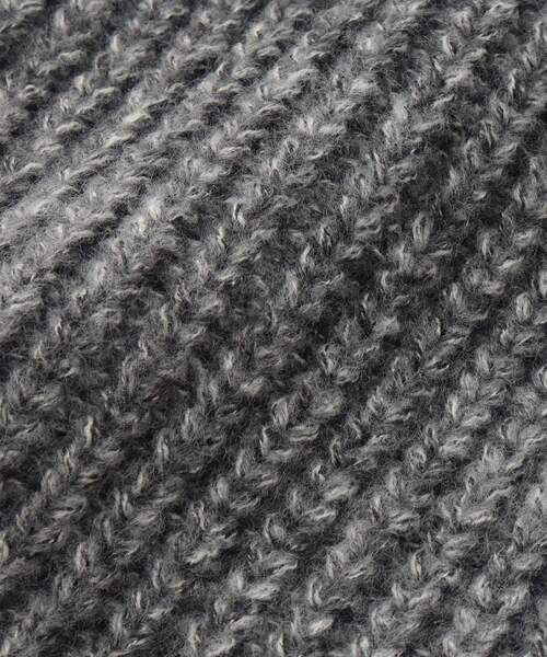 SHOO・LA・RUE（シューラルー）の「◆レイヤード風コーデが楽しめる ニットネックウォーマー（ネックウォーマー/スヌード・レディース・グレー/ブラック/ベージュ・00）」の9枚目の写真