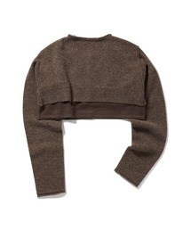 PERVERZE（パーバーズ）の「Twin Layered Knit Sweater（ニット