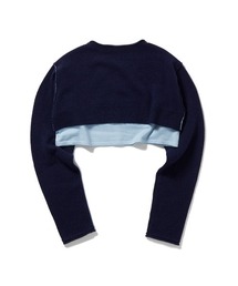PERVERZE（パーバーズ）の「Twin Layered Knit Sweater（ニット