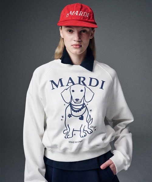 未使用 Mardi Mercredi 刺繍ロゴ キャップ CAP MARDI LOGO ROPE（キャップ）｜Mardi Mercredi（マルディ