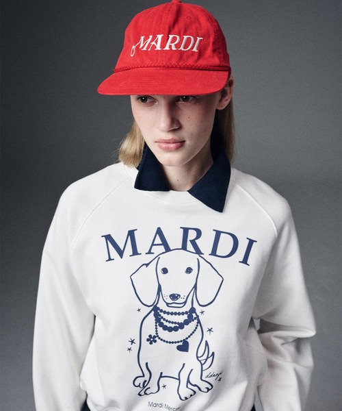 Mardi Mercredi(マルディメクルディ)の「CAP MARDI LOGO ROPE / キャップ マルディ ロゴ ロープ(キャップ・レディース・ブラック/レッド/ブラウン/ネイビー・FREE)」の22枚目の写真