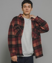 URBAN RESEARCH Sonny Label | シャギーチェックレギュラーカラーシャツ(シャツ/ブラウス)