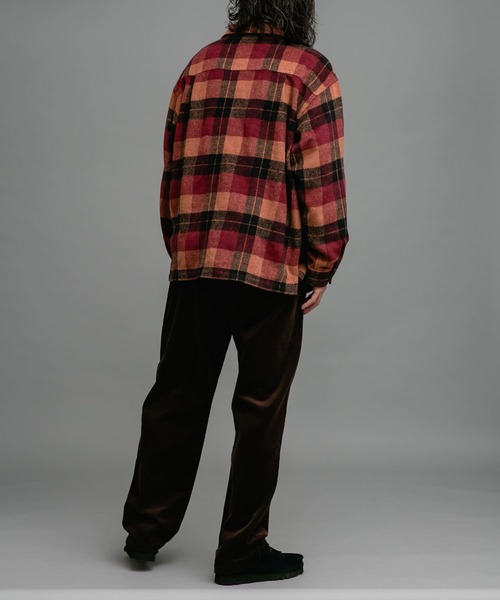 URBAN RESEARCH Sonny Label(アーバンリサーチサニーレーベル)の「シャギーチェックレギュラーカラーシャツ(シャツ/ブラウス・メンズ・ブルー系その他/レッド系その他/ブラウン系その他・LARGE/MEDIUM)」の18枚目の写真