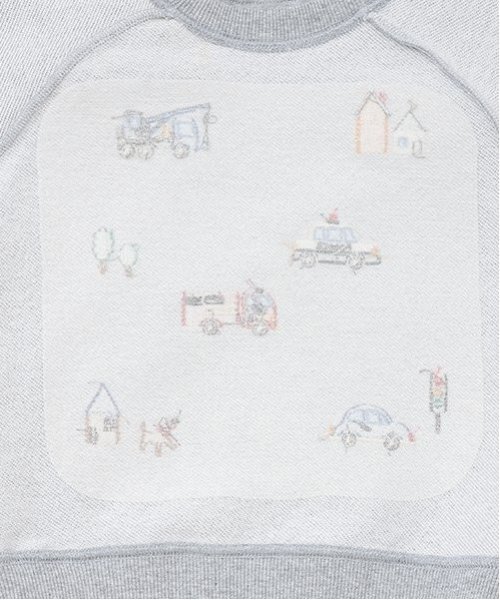 petit main(プティマイン)の「働く車刺しゅうトレーナー(スウェット・キッズ・ネイビー/アイボリー/トップグレー・80cm/90cm/100cm/110cm/120cm/130cm)」の11枚目の写真
