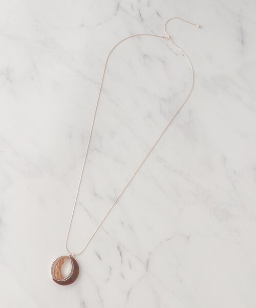 SHOO・LA・RUE（シューラルー）の「◆三日月サークルネックレス（ネックレス・レディース・ピンクゴールド/ゴールド/シルバー系その他・00）」の6枚目の写真