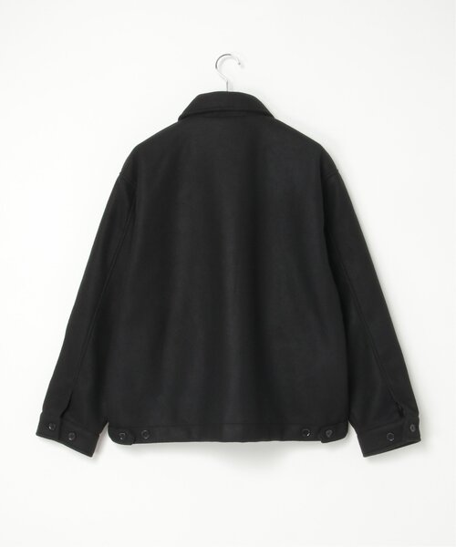 NO NEED（ノーニード）の「フェイクメルトンブルゾン（ブルゾン・メンズ・ブラック/ブラウン・M/L/LL）」の4枚目の写真