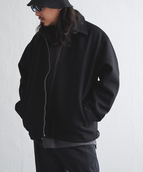 NO NEED（ノーニード）の「フェイクメルトンブルゾン（ブルゾン・メンズ・ブラック/ブラウン・M/L/LL）」の19枚目の写真