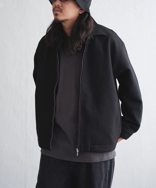 NO NEED（ノーニード）の「フェイクメルトンブルゾン（ブルゾン・メンズ・ブラック/ブラウン・M/L/LL）」の17枚目の写真