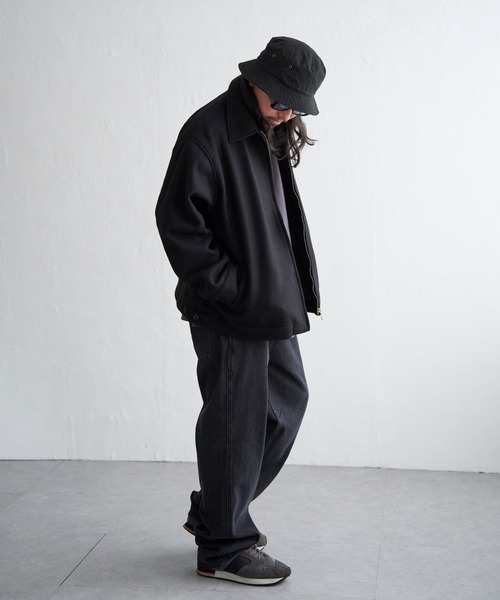 NO NEED（ノーニード）の「フェイクメルトンブルゾン（ブルゾン・メンズ・ブラック/ブラウン・M/L/LL）」の22枚目の写真