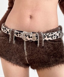 VIBGYOR Women | 【urge select】レオパード柄 フェイクハラコ ベルト(ベルト)