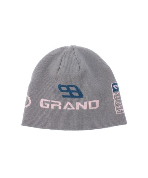 jouetie(ジュエティ)の「レーシングジャガードビーニー(ニットキャップ/ビーニー・レディース・ブラック/グレー/グリーン・FREE)」の10枚目の写真