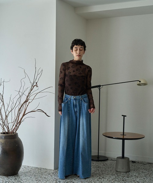 FLOCKY SHEER TOPS（その他トップス）｜marjour（マージュール）