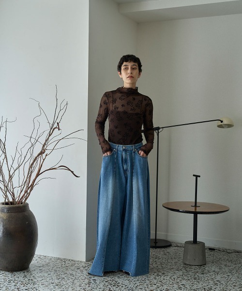 FLOCKY SHEER TOPS（その他トップス）｜marjour（マージュール）