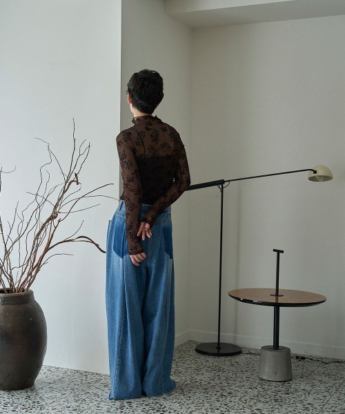 FLOCKY SHEER TOPS（その他トップス）｜marjour（マージュール）