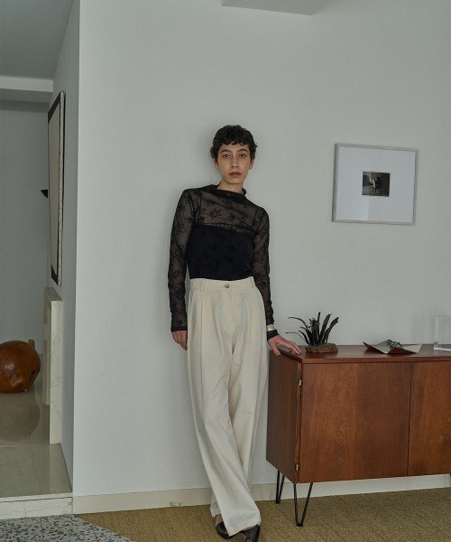 FLOCKY SHEER TOPS（その他トップス）｜marjour（マージュール）