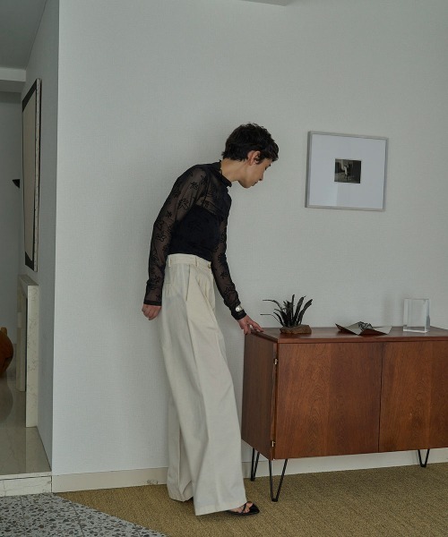 FLOCKY SHEER TOPS（その他トップス）｜marjour（マージュール）