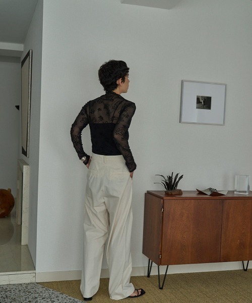 FLOCKY SHEER TOPS（その他トップス）｜marjour（マージュール）