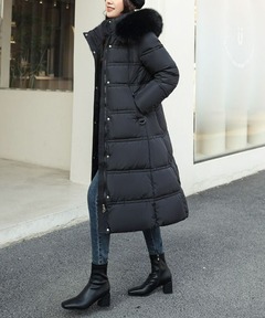 洗える】シレータフタ ロング ダウンコート（ダウンジャケット/コート