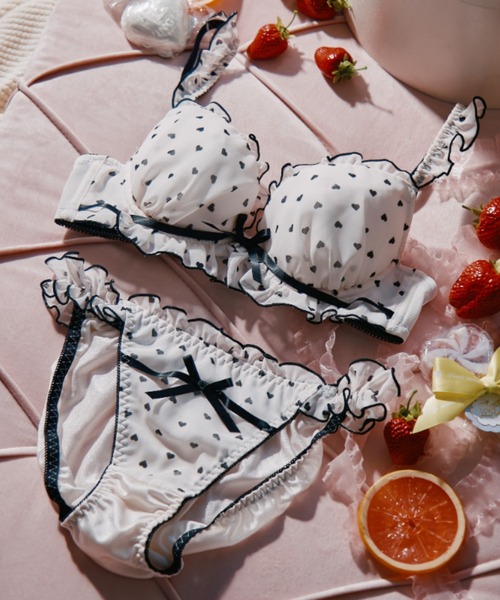 northerly（ノーザリー）の「フェミニンプティハートブラジャー