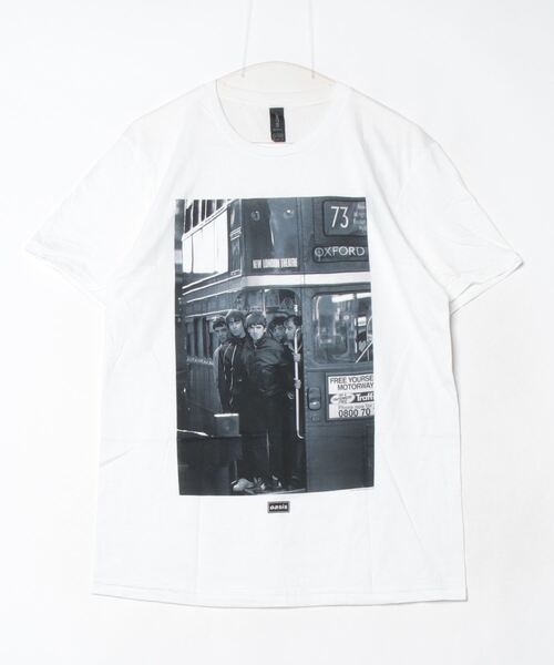 OASIS “LONDON BUS PHOTO” - オアシス 'ロンドンバス フォト”（T