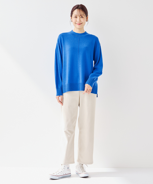 Petit Honfleur(プチオンフルール)の「コーデュロイパンツ(スラックス・レディース・アイボリー/ブラック/カーキ・M/L)」の20枚目の写真