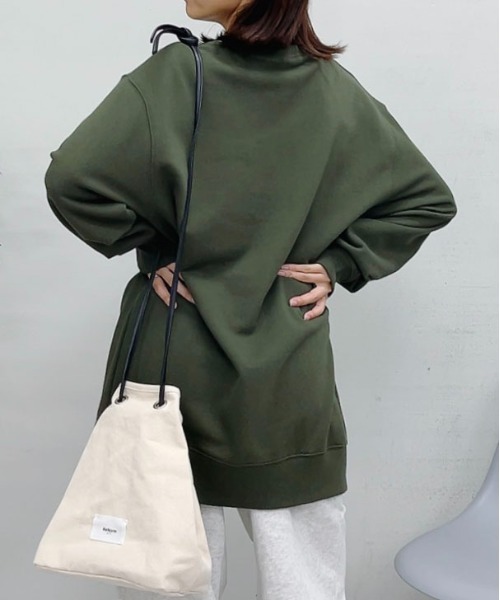 MODISH GAZE（モディシュガゼ）の「【MODISH GAZE】スケータードッグ裏毛スウェット(CP)（スウェット・メンズ・アッシュグレー/杢グレー/ブラック・L）」の10枚目の写真