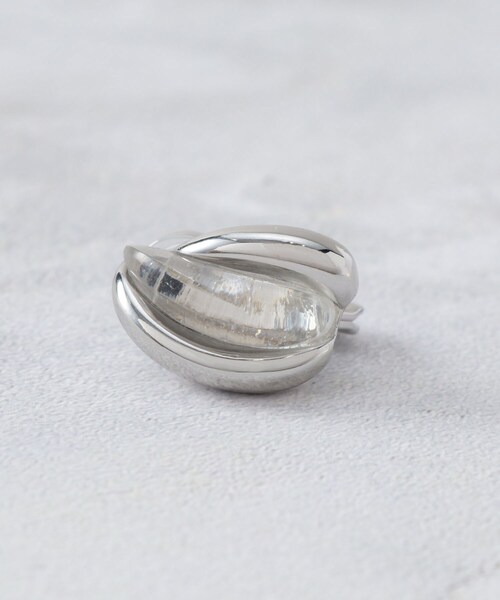 grove（グローブ）の「カラーメタルイヤリング（イヤリング・レディース・シルバー/ゴールド/ピンクゴールド・00）」の5枚目の写真