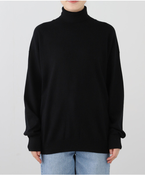 cash&barba/キャッシュ&バルバ MONGORIAN CASHMERE T/N ニット