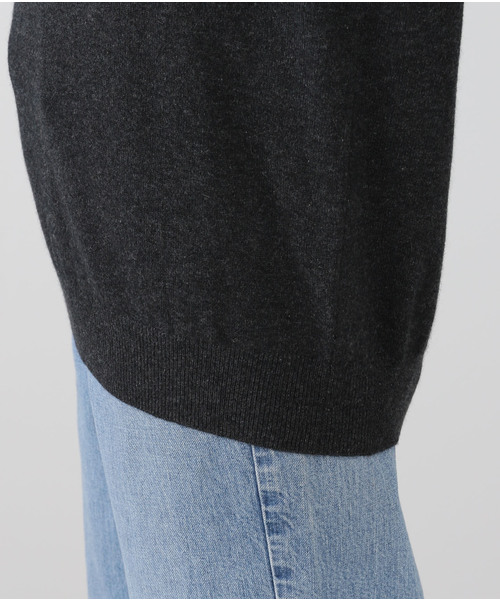 cash＆barba キャッシュ＆バルバ　ドライバーズニット　ネイビー 新ブランド「cash&barba」デザイナー石川さんにインタビュー