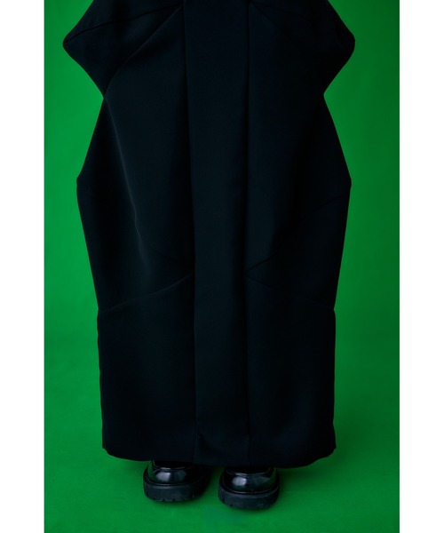 ポリエステルダブルクロス 凸凹スカート（スカート）｜ENFOLD