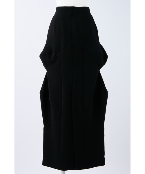 ポリエステルダブルクロス 凸凹スカート（スカート）｜ENFOLD