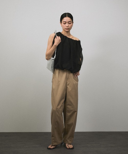 スプリットレザードロストミニショルダー/巾着バッグ（ショルダー