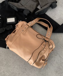 lilful（リルフル）の「【A4サイズ対応】2WAYクロスリングショルダーボストンバッグ　大容量（ショルダーバッグ）」