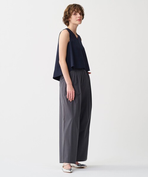 uncrave(アンクレイヴ)の「カラータイプライター ワイドパンツ(その他パンツ・レディース・ベージュ系/ピンク系/グレー系/ホワイト系/スカイブルー系・0/2/1)」の17枚目の写真
