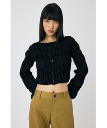 MOUSSY | SHIRRING カーディガン(カーディガン/ボレロ)