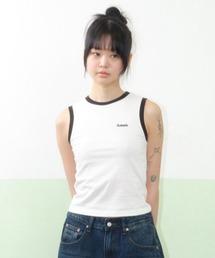 A'GEM/9 × .kom 『AMESWORLDWIDE/アメスワールドワイド』BASIC LOGO SLEEVELESS TEE /ベーシックロゴスリーブレスTEE