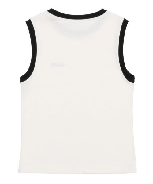 AMESWORLDWIDE（アメスワールドワイド）の「A'GEM/9 × .kom 『AMESWORLDWIDE/アメスワールドワイド』BASIC LOGO SLEEVELESS TEE /ベーシックロゴスリーブレスTEE（タンクトップ・レディース・ブルー/ブラック/ホワイト/ピンク・FREE）」の21枚目の写真