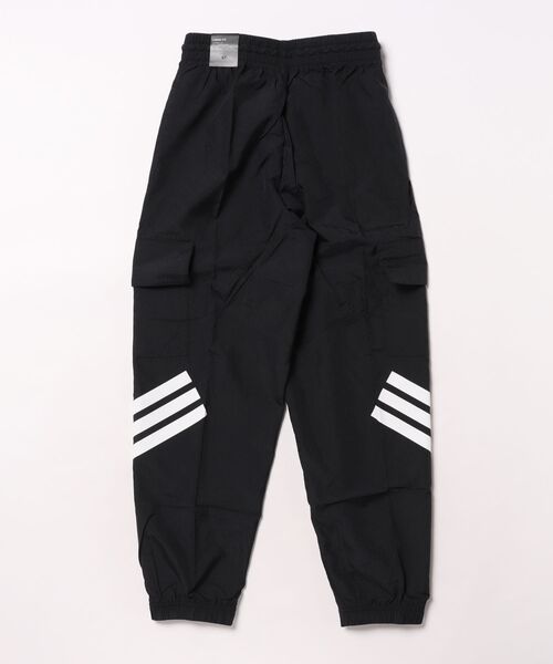 adidas（アディダス）の「adidas/アディダス K FI ｳｰﾌﾞﾝﾊﾟﾝﾂ キッズ ロンパン KTC55（その他パンツ・キッズ・ブラック・130cm/140cm/150cm/160cm）」の2枚目の写真