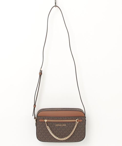 セール】MICHAEL KORS JET SET ZIP CHAIN BAG マイケルコース