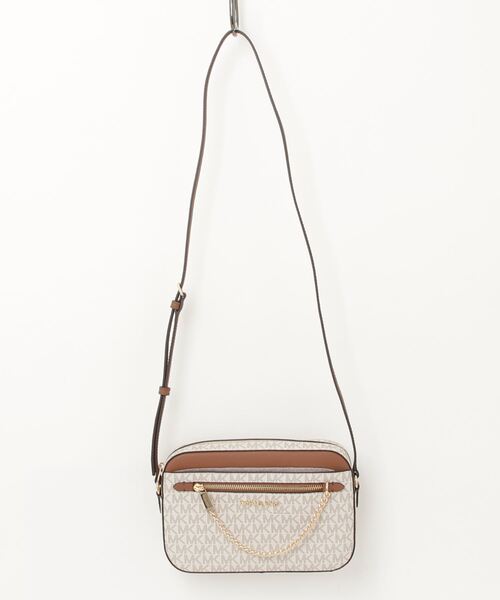 MICHAEL KORS JET SET ZIP CHAIN BAG マイケルコース ジェット