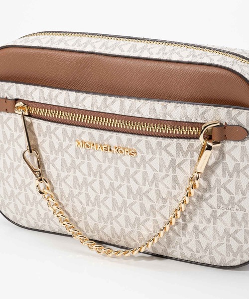 セール】MICHAEL KORS JET SET ZIP CHAIN BAG マイケルコース