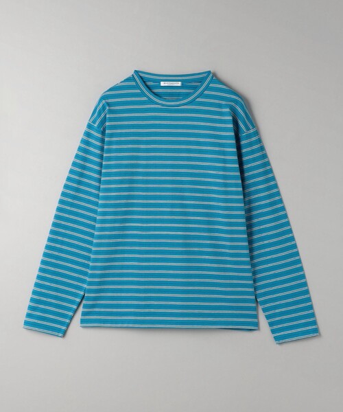 BEAUTY&YOUTH UNITED ARROWS(ビューティーアンドユースユナイテッドアローズ)の「コットンボーダー ロングスリーブ Tシャツ(Tシャツ/カットソー・レディース・オフホワイト/ロイヤルブルー/ダークブラウン・FREE)」の16枚目の写真