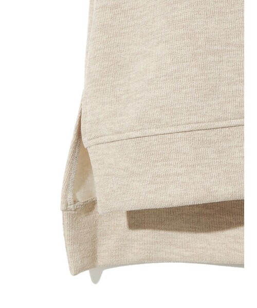 MIDIUMISOLID(ミディウミソリッド)の「MIDIUMISOLID for Ladies タックスリーブワイドプルオーバー(Tシャツ/カットソー・レディース・チャコールグレー/ベージュ/イエロー・FREE)」の18枚目の写真