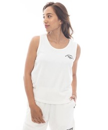 BILLABONG レディース 【CHILLWEAR】 PILE TANK TOP タンクトップ 【2025年春夏モデル】/ビラボンワンポイントロゴ刺繍タンクトップ