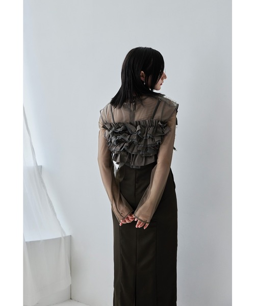 タフタチュールベストセットドレス 3点セット ボレロ ブラウス ワンピース セール】タフタチュールベストセットドレス 3点セット ボレロ ブラウス